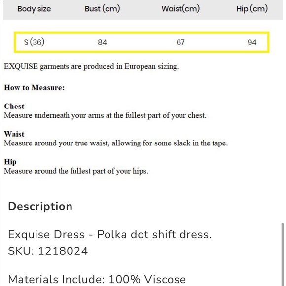 NWT Gorgeous Exquise blue polka dot dress!! - Picture 10 of 12